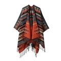 Colorful Argyle Tassels - Grey Blue