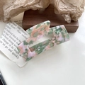 Pink Green Floral