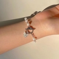 M1348 Bracelet De Perles Papillon
