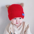 Red-baby Cat Ears / Recommend Age: 2 Months-36 Months/42-50cm