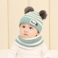 Blue-bear Hat Scarf / Recommend Age: 2 Months-36 Months/42-50cm