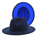 Navy + Royal Blue / M (56-58cm)