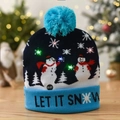 Light Blue Snowman