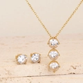 Or | 1 Ensemble/paquet / Trois Diamants 16