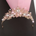 Pink Pearl Crown Style (Hand-wrapped) / Pink