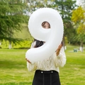 32 Pouces Blanc Numéro 9 [emballage Individuel]