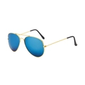 Gold Frame Blue Mirror