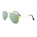 Gold Frame Gold Mirror Lens