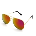 Gold Frame Purple Mercury Lens