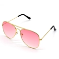 Gold Frame Transparent Pink