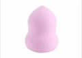 Gourd-shaped makeup sponge in soft pink finish for smooth foundation blending - Gourd Pink (Bottled)