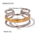Three-layer Hammered Two-tone Style (JDR201672-PS)