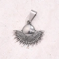 Sunrise Pendant (steel Color)|1 Pc/package / 18x21mm (aperture:7x3mm)