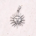 Small Size Apollo Pendant (steel Color)|1 Pc/package / 30x24mm (aperture:7x3mm)