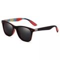 P21# / P22 Black And Red Frame With Gray Print Leg