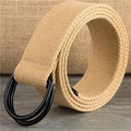 Black D-button Candy [khakis]]|130cm*3.8cm