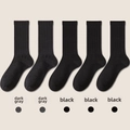 Gris Foncé 2 + Noir 3 / Taille Unique Pour Femme 35-40 (antibactérien Et Désodorisant)