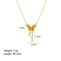Collier Papillon De Rêve 8074 En Or