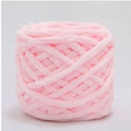 Gomitolo di lana ciniglia rosa spessa per sciarpe e pantofole fatte a mano DIY - Rosa