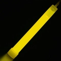 Bright yellow 6-inch chemical glow stick with hanging hook for emergency and parties - 6inch / Yellow
