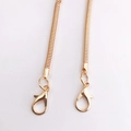 Detail of 110cm polished gold snake chain strap with lobster clasps for phone cases - 4.2mm Snake Chain (Gold) / 118cm