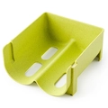 Organizzatore impilabile verde chiaro per lattine e bibite da frigorifero a 2 slot - Verde