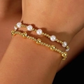 Style 1 (Double Layer) / 2PCS / Gold