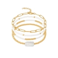 Style 8 (Baroque Pearl) / 5 Pieces Pack / Gold