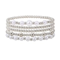 5-Piece Bracelet Set (21) / Bright Silver