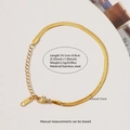 Gold Bracelet (17+5cm)
