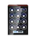 Rosewood + Flexible Pillow + LED + Touch Screen 12 Slots