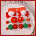 8# Christmas Fur Ball [six-piece Cardboard]]