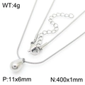 Steel Necklace (KN281706-KFC)