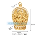 Thousand-Hand Guanyin L024935 Gold