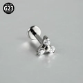 Titanium Natural Color + White / 1.2*8mm