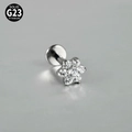 Silver / Rod Thickness And Length: 1.2 X 8 Mm