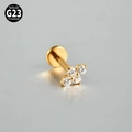 Gold / Rod Thickness 1.2 X 8 Mm