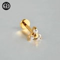 Gold White / 1.2*8mm