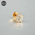 Gold / Rod Thickness 1.2 X 8 Mm