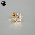 Gold / Rod Thickness 1.2 X 8 Mm