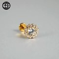Gold / Rod Thickness 1.2 X 8 Mm