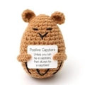 Dark Brown Potato Capybara P Card
