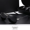 Black Silver Frame/polarized Gray Film