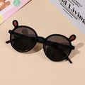 |cadre Noir Feuille Grise