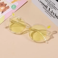 |feuille Jaune À Cadre Transparent