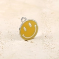 Steel Butter|12*14.6mm Round Smile Face Accessories