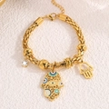 Gold|bracelets / One Size