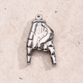 Rock Gesture Steel Pendant [36x20mm (aperture:1.5mm)]|1 Pc/package