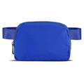 Sac Banane Bleu Foncé Avec Fermeture Éclair Dorée