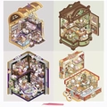 Xinmo Landscape Stickers 4.0 Allin [4 Styles] + Tweezers